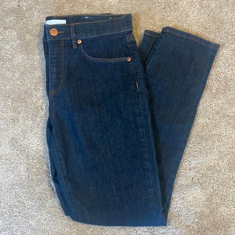 LOFT Dark Wash Modern Skinny Jeans Size 28/6
